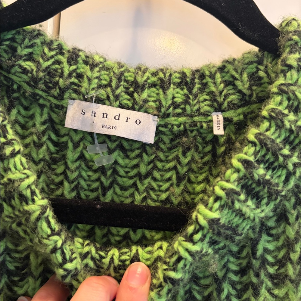 Sandro Acid Marled Sweater - Picture 5 of 5
